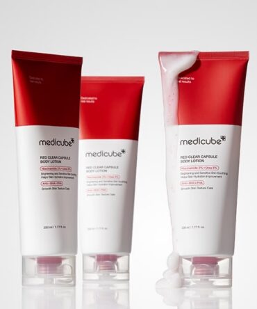 Medicube Red Clear Capsule body lotion